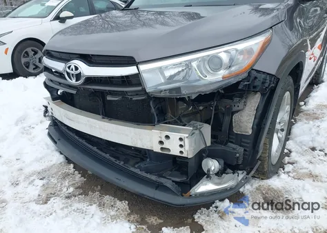 2016 Toyota Highlander Limited V6 from USA, damaged, VIN 5TDDKRFH7GS245480
